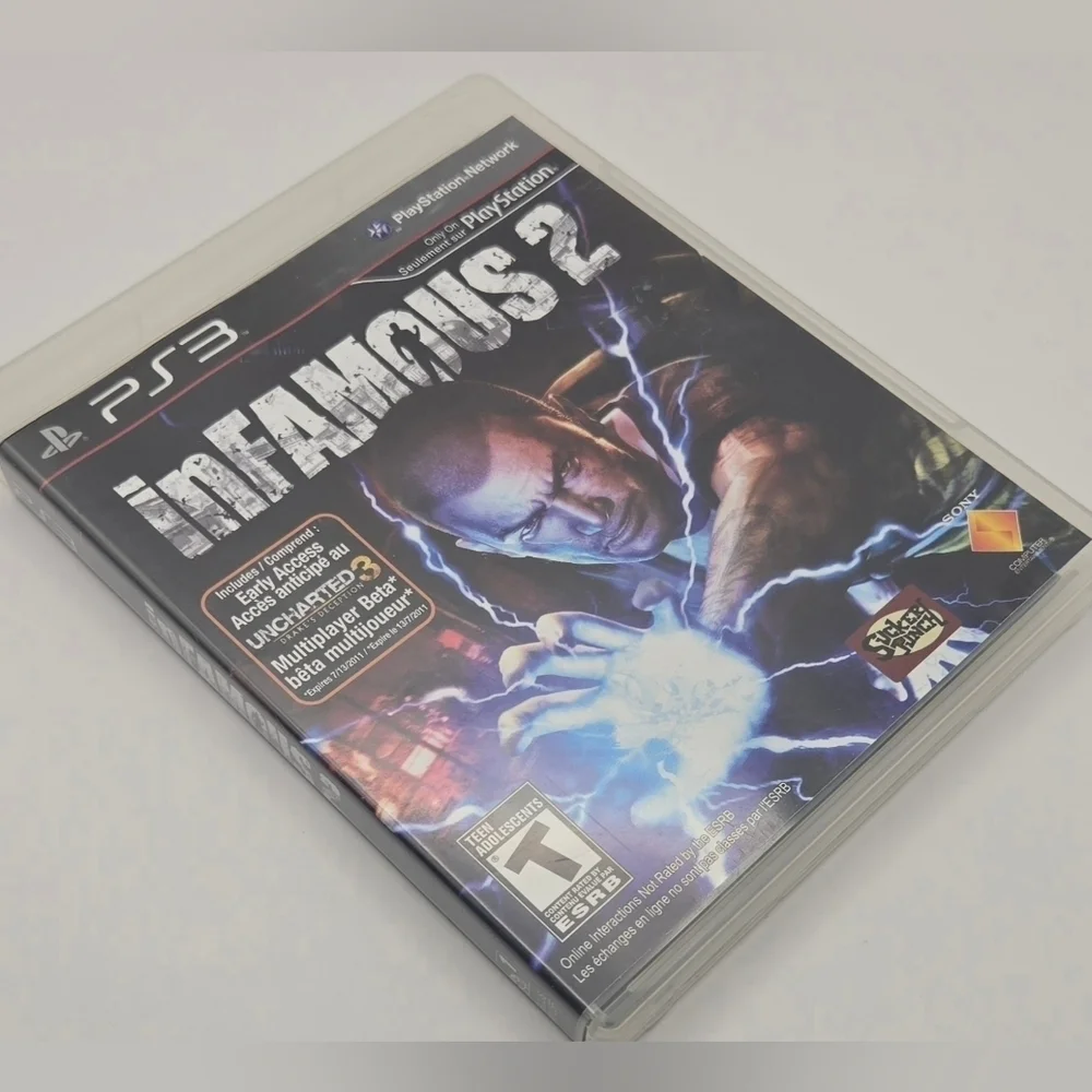 inFAMOUS 1 & inFAMOUS 2 PS3 Game Bundle Tested Complete - Picture 13 of 16